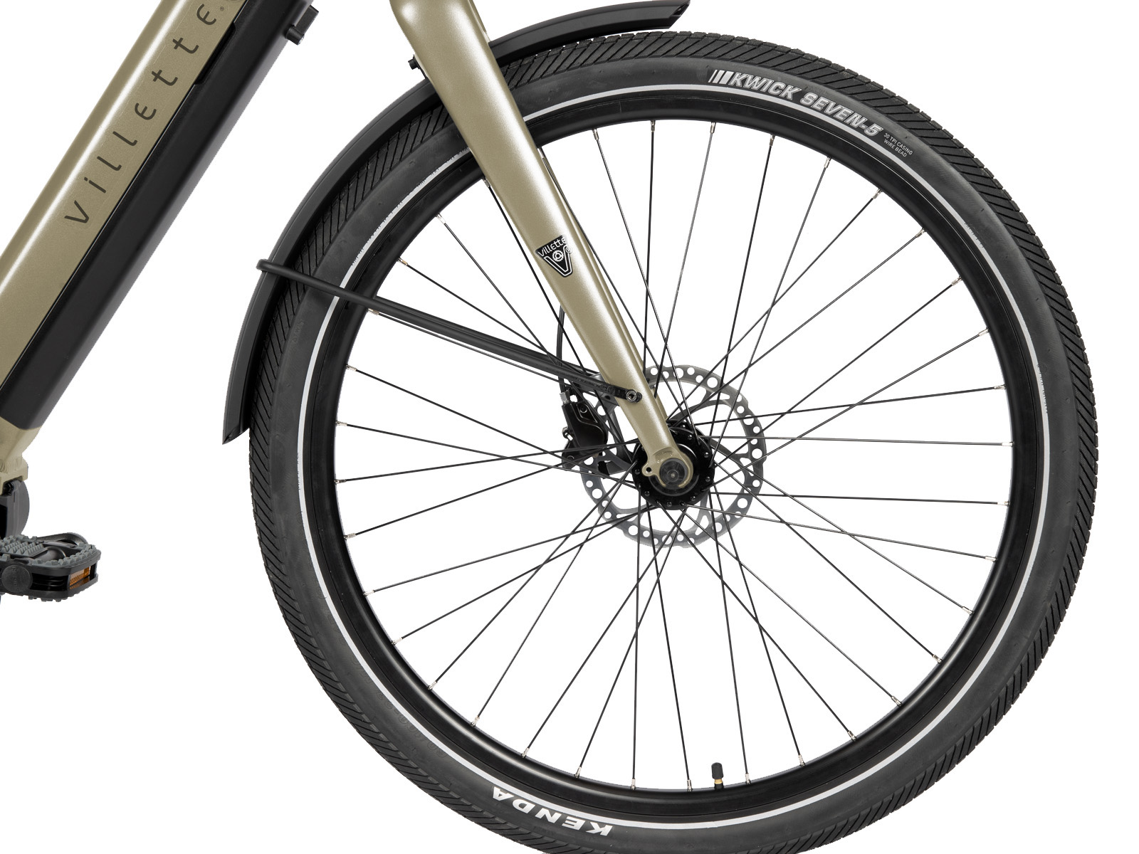 Villette Extreme MM, city-ebike 13Ah 8sp 27.5 inch Greige - Afbeelding 10