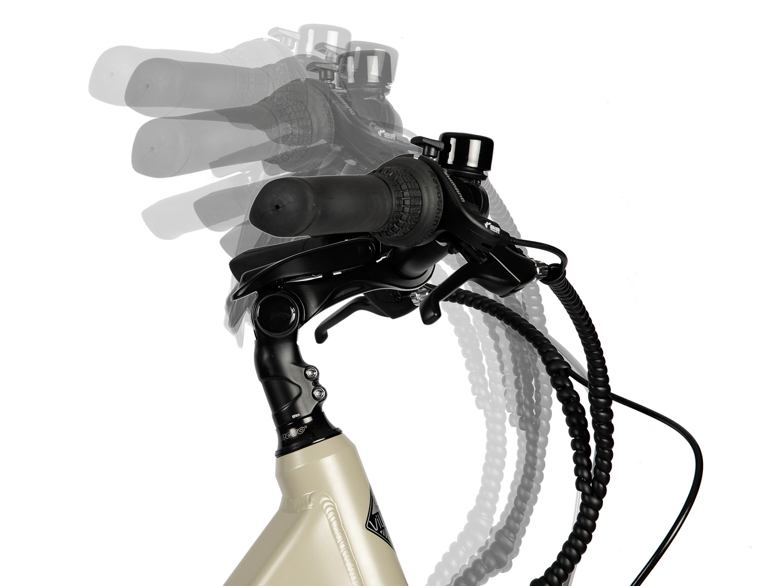 Villette L' Amant elektrische damesfiets 13Ah 7sp 28 inch zwart - Afbeelding 7