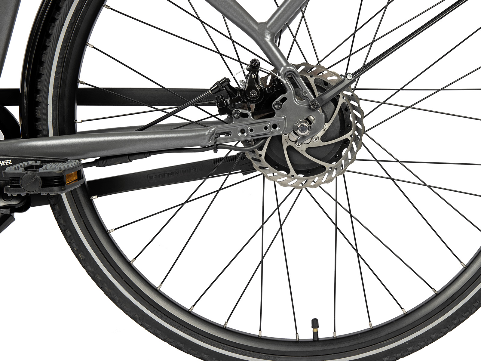 Villette L' Amant Automatic dames e-bike 13Ah 2sp 28 inch Dark Grey - Afbeelding 7