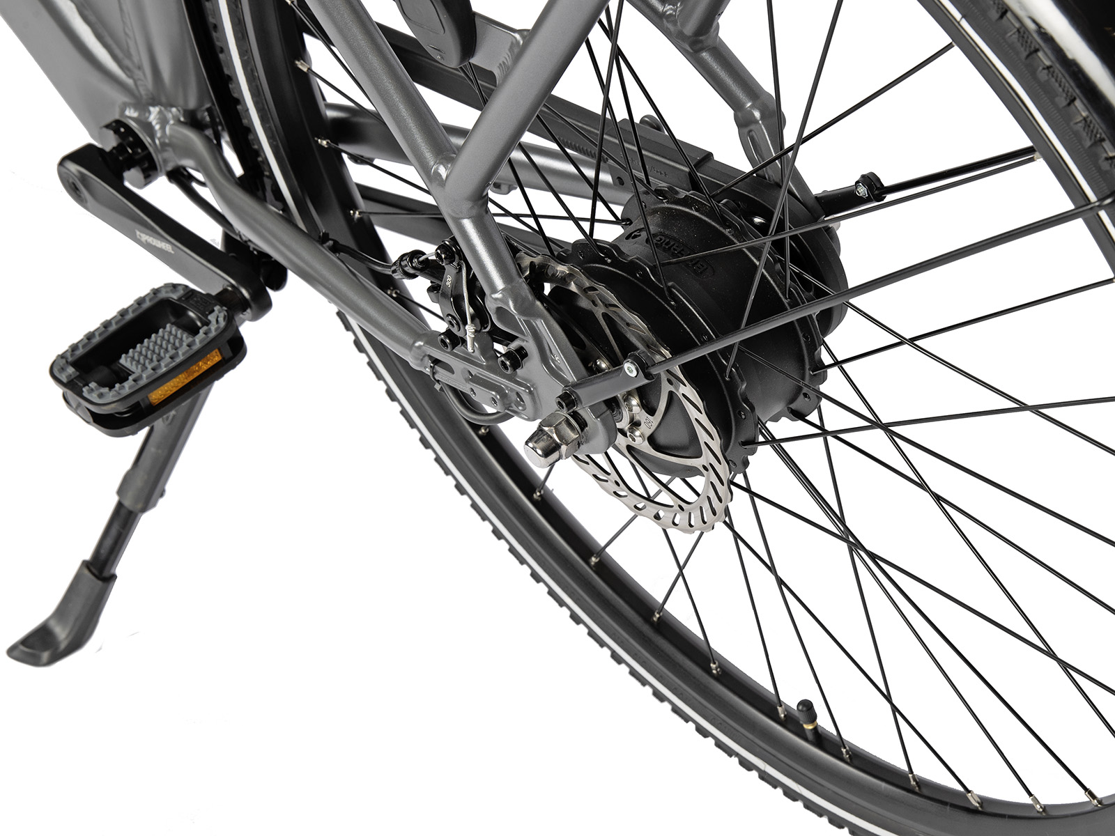 Villette L' Amant Automatic dames e-bike 13Ah 2sp 28 inch Dark Grey - Afbeelding 3