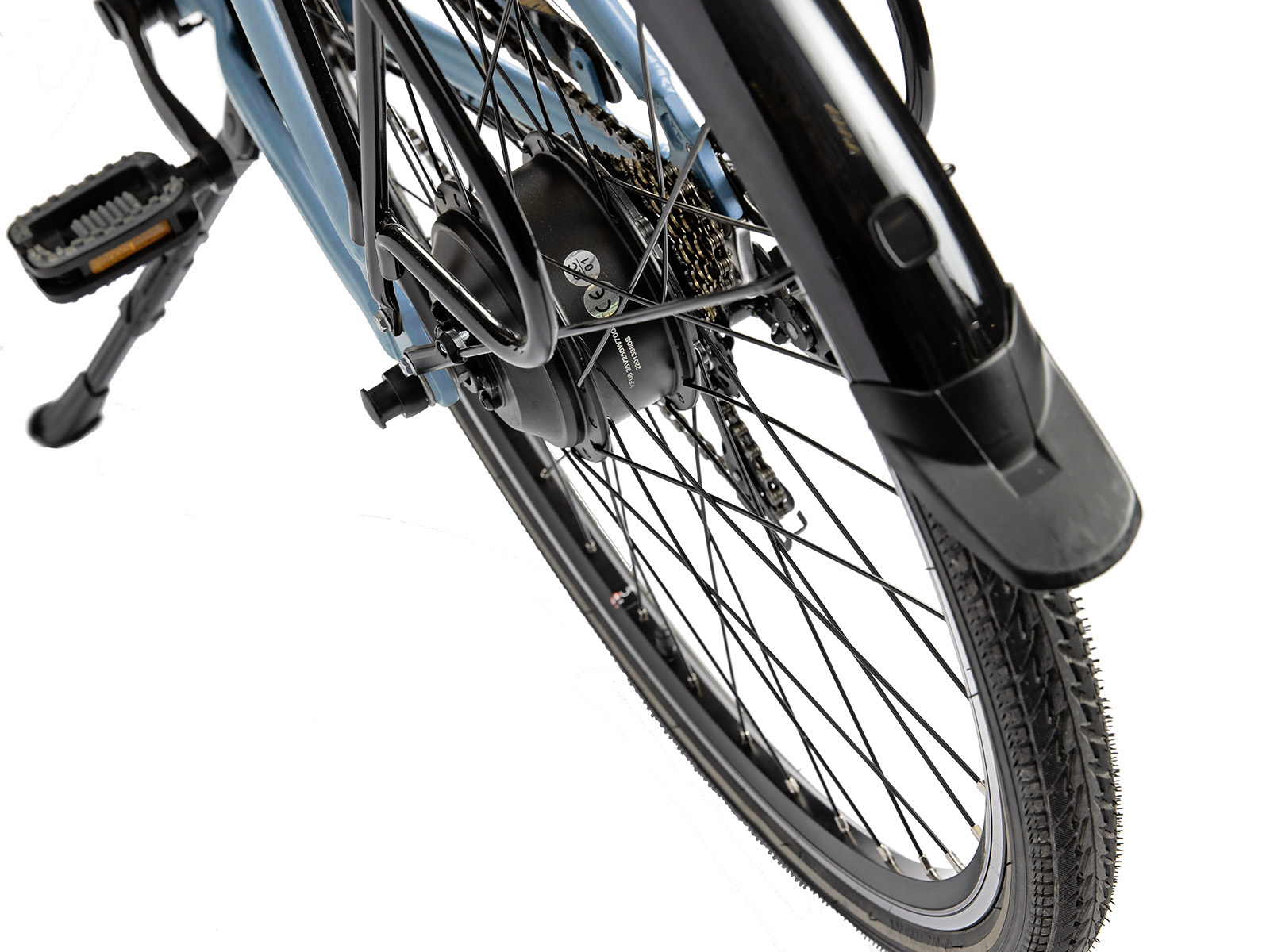 Villette L' Amant Eco 10.4Ah 7sp 28 inch Blue - Afbeelding 3