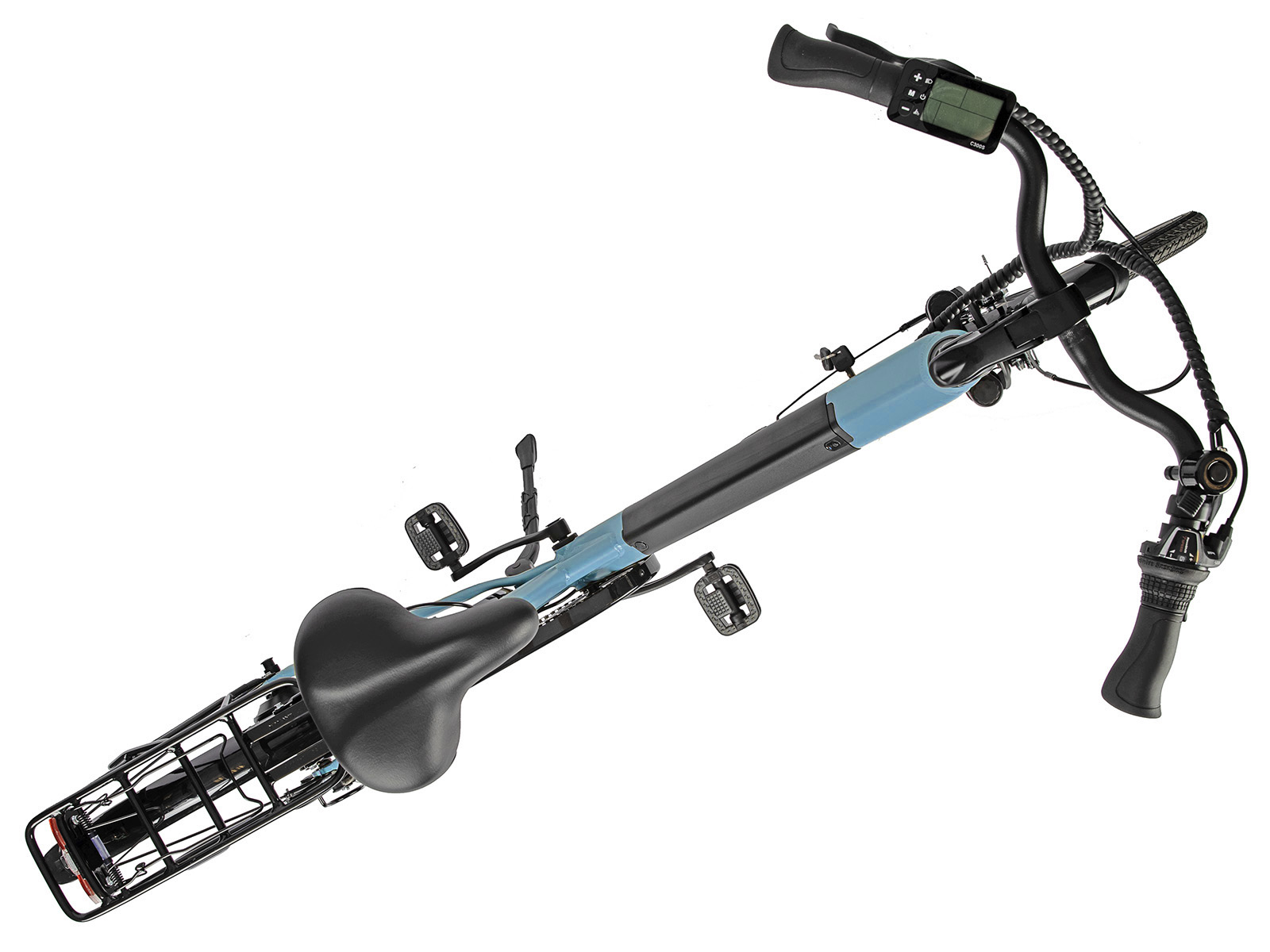 Villette L' Amant Eco 10.4Ah 7sp 28 inch Blue - Afbeelding 2