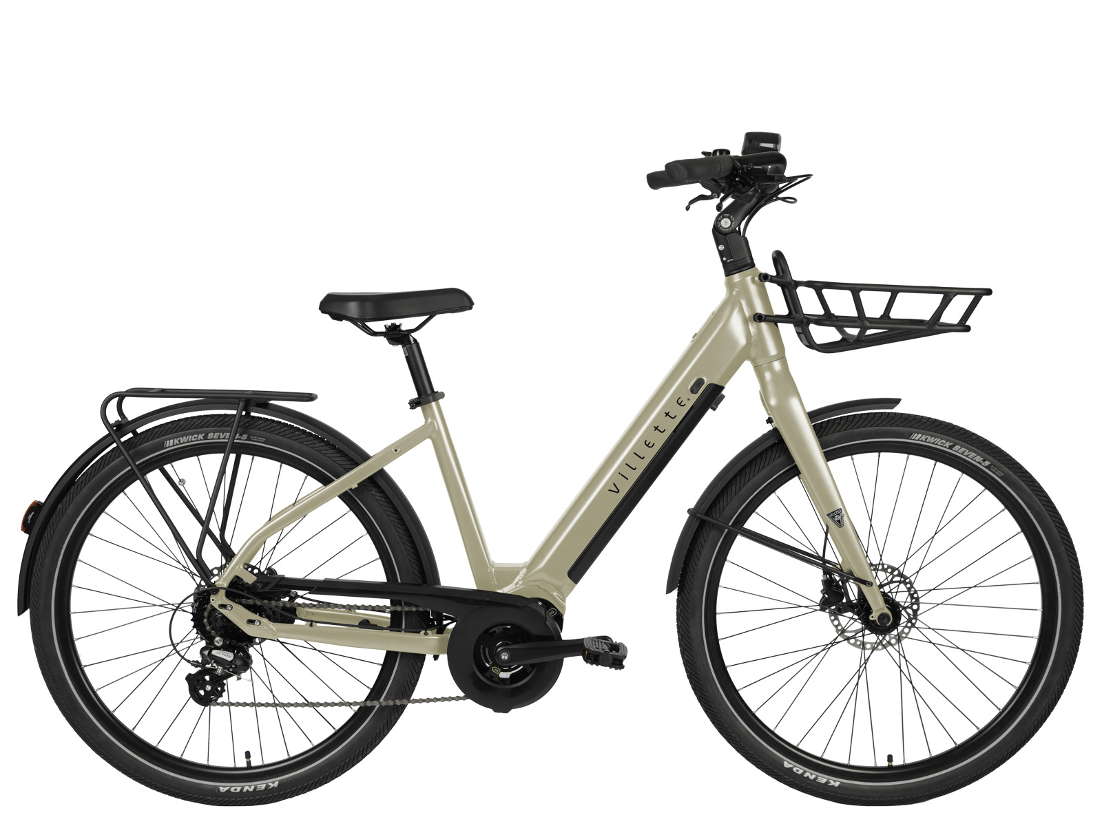 Villette Extreme MM, city-ebike 13Ah 8sp 27.5 inch Greige - Afbeelding 3