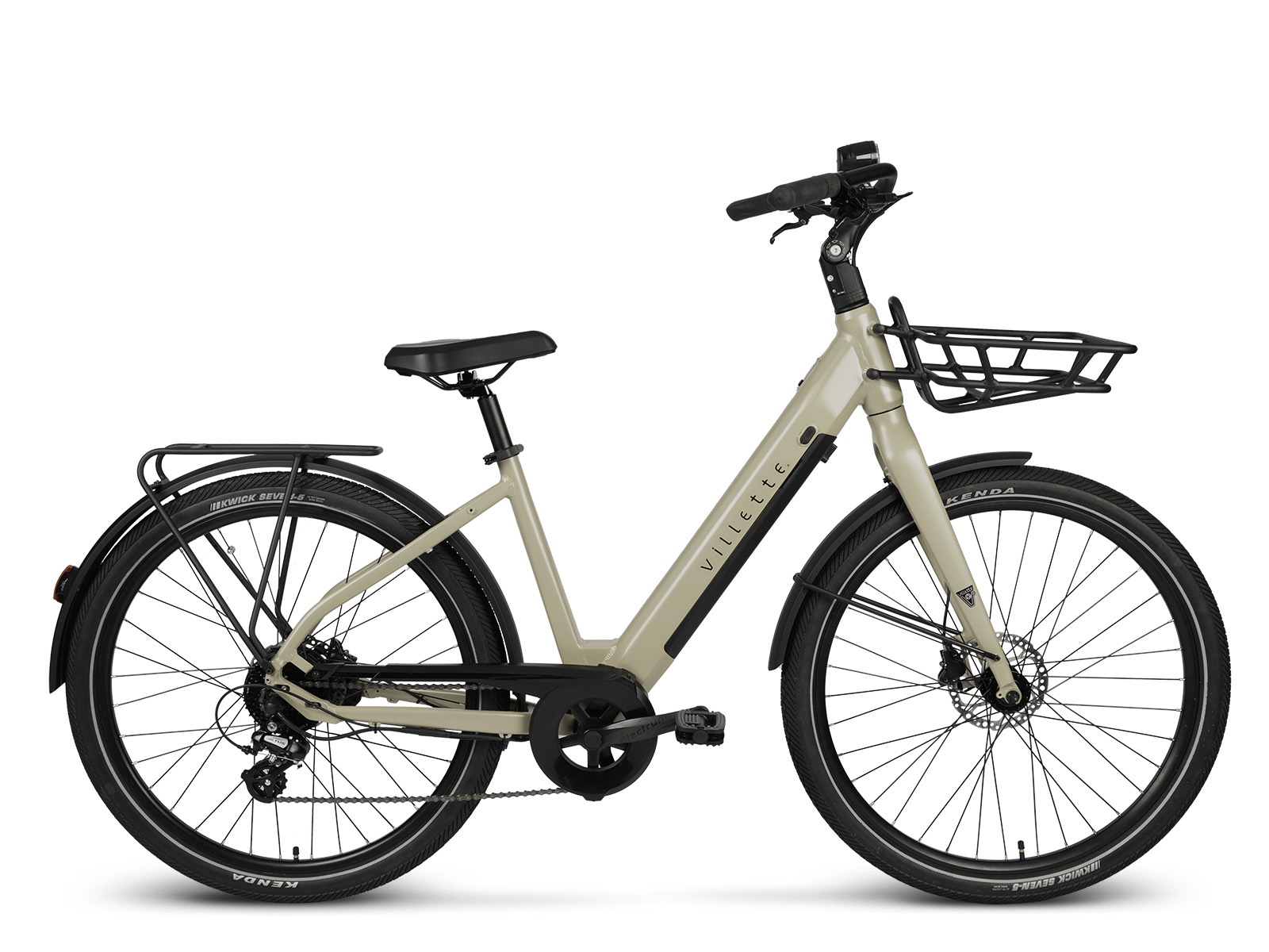 Villette Extreme RM, city-ebike 13Ah 8sp 27.5 inch Greige - Afbeelding 2