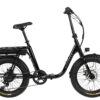 Villette Partout fatbike vouwfiets zwart