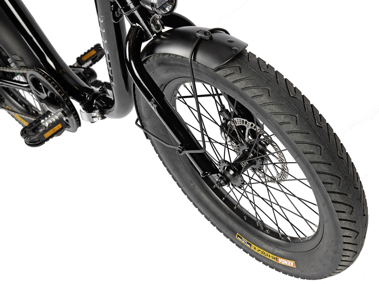 Villette Partout vouw-fatbike 10.4Ah 7sp 20 inch Glossy Black - Afbeelding 5