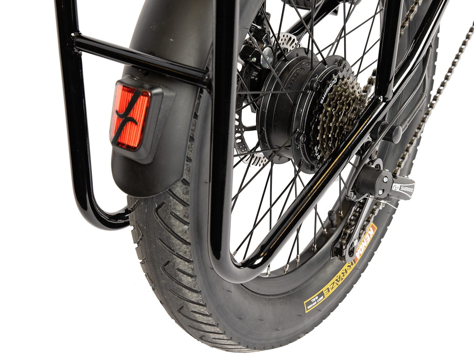 Villette Partout vouw-fatbike 10.4Ah 7sp 20 inch Glossy Black - Afbeelding 3