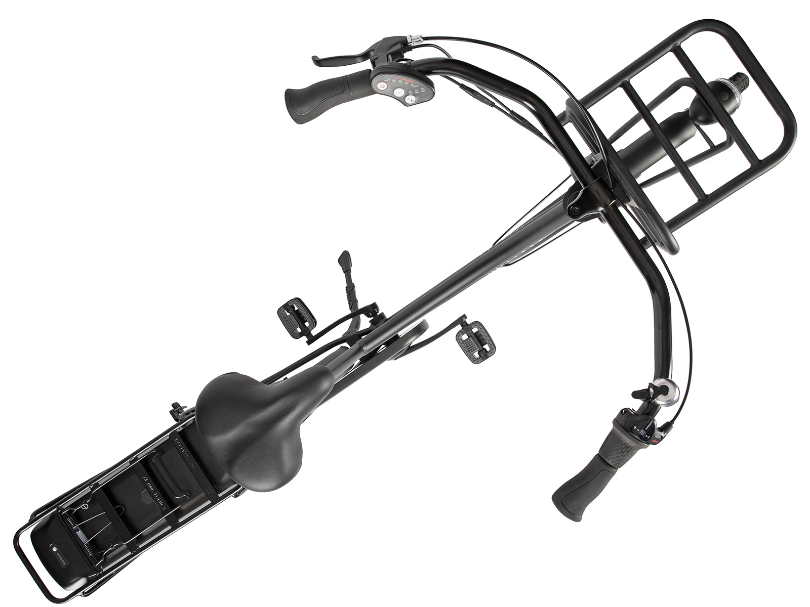 Villette Transporter, dames e-bike 13Ah Nexus 3 28 inch Matt Black - Afbeelding 2