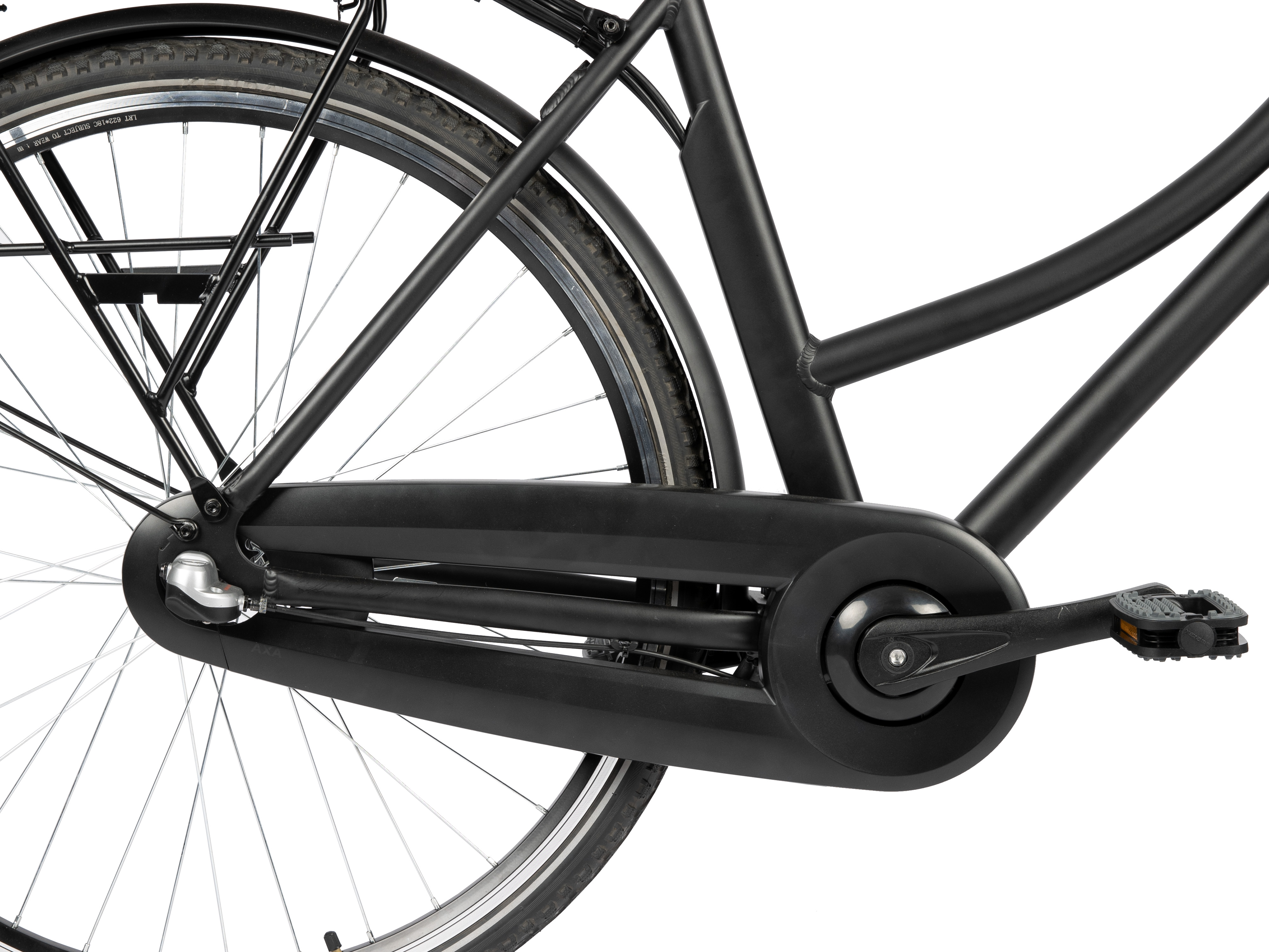 Villette Transporter, dames e-bike 13Ah Nexus 3 28 inch Matt Black - Afbeelding 5