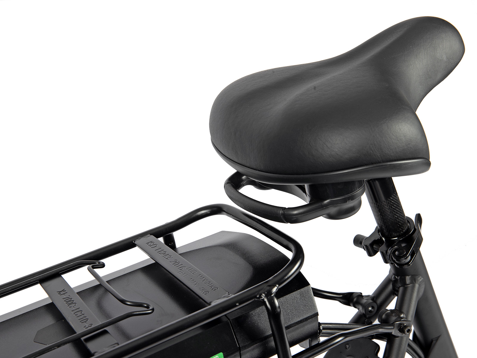 Villette Transporter, dames e-bike 13Ah Nexus 3 28 inch Matt Black - Afbeelding 9