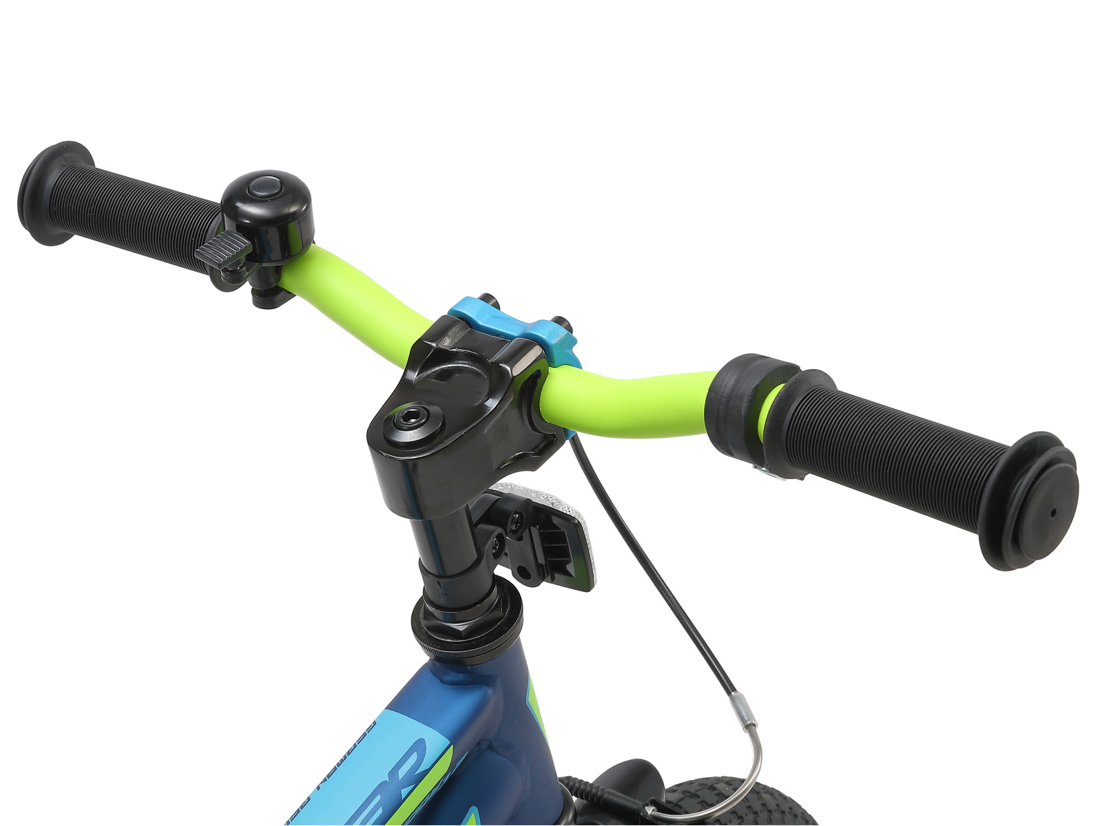 Bikestar kinderfiets Urban Jungle 12 inch blauw/groen - Afbeelding 4