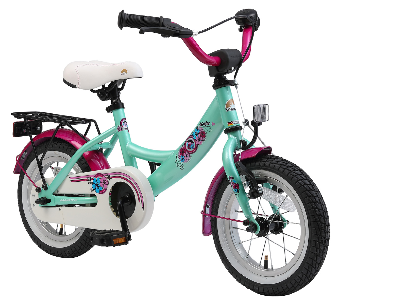 Bikestar kinderfiets Classic 12 inch mintgroen - Afbeelding 2
