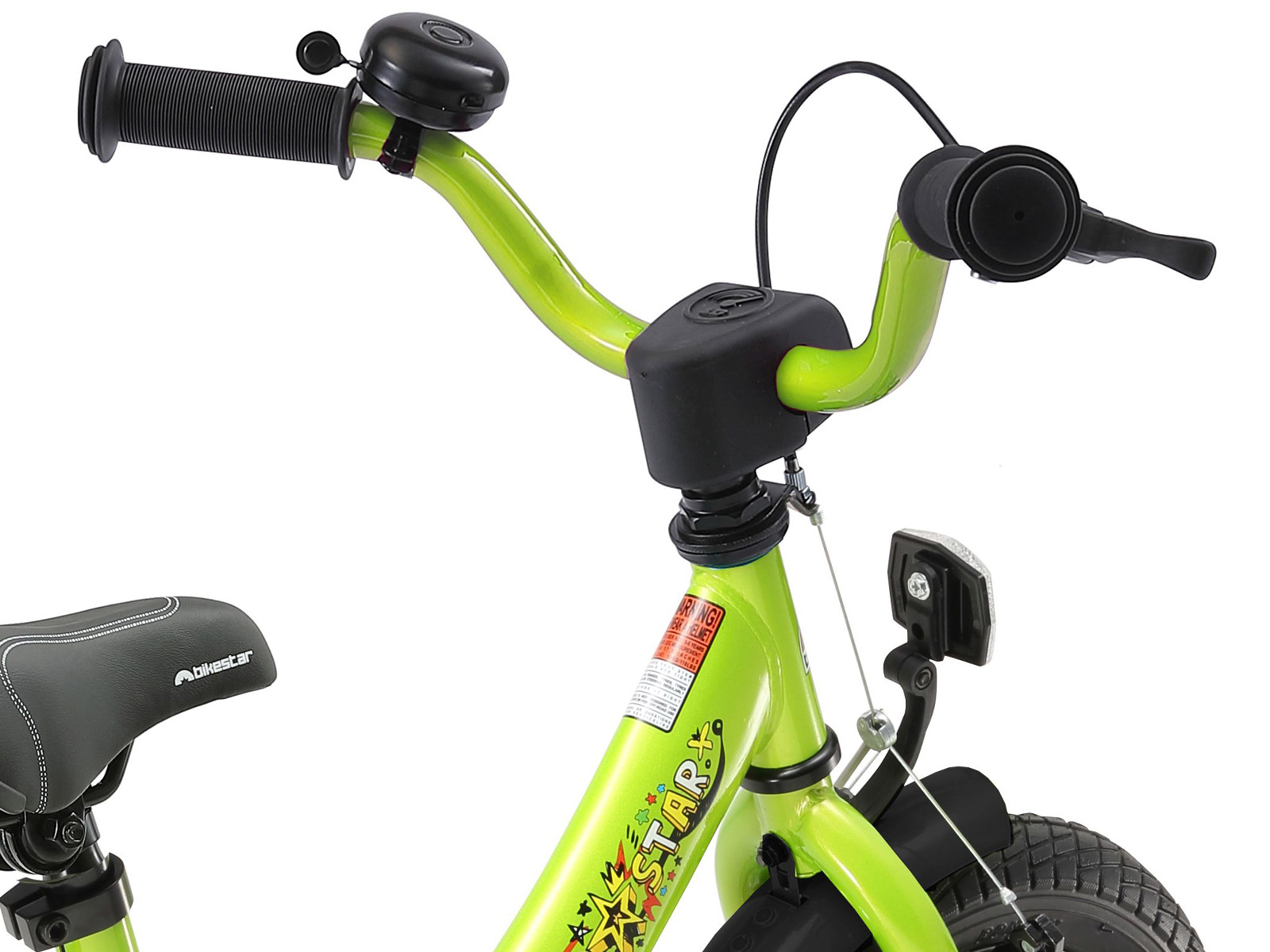 Bikestar kinderfiets Classic 12 inch groen - Afbeelding 5
