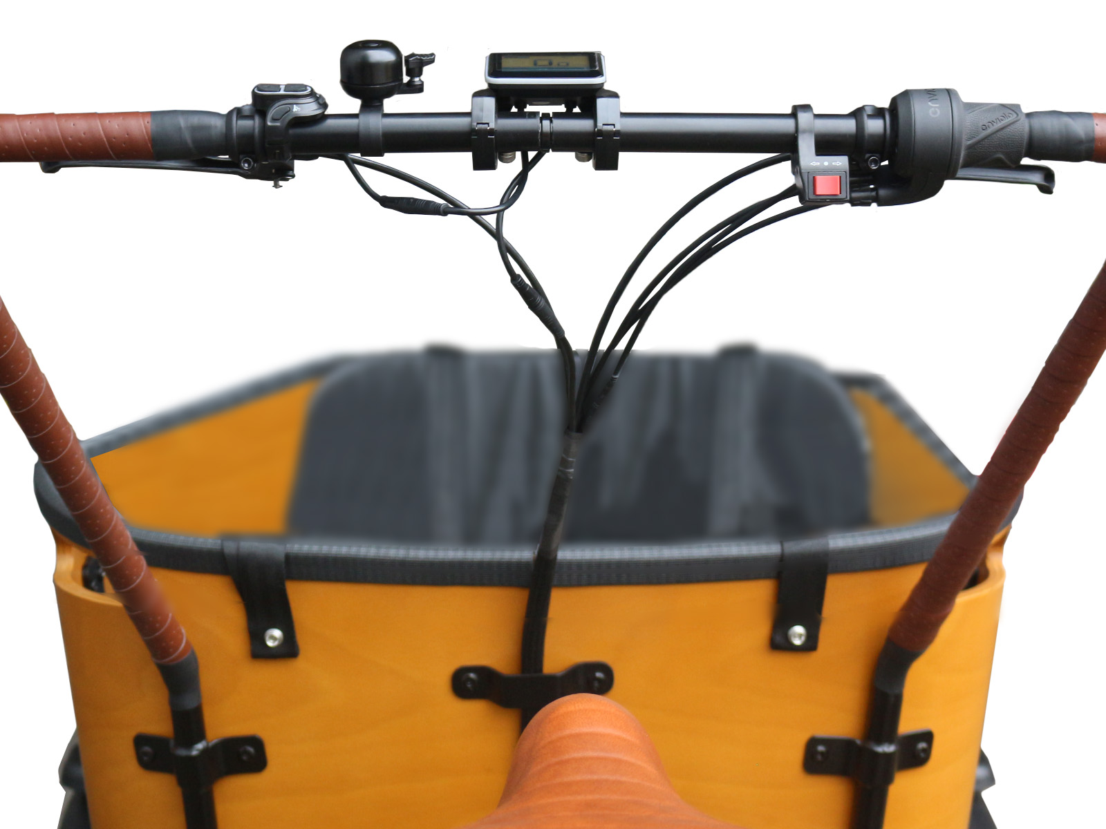 Aitour Family-S, elektrische bakfiets, Enviolo naaf, 48V, 13.4Ah - Afbeelding 7