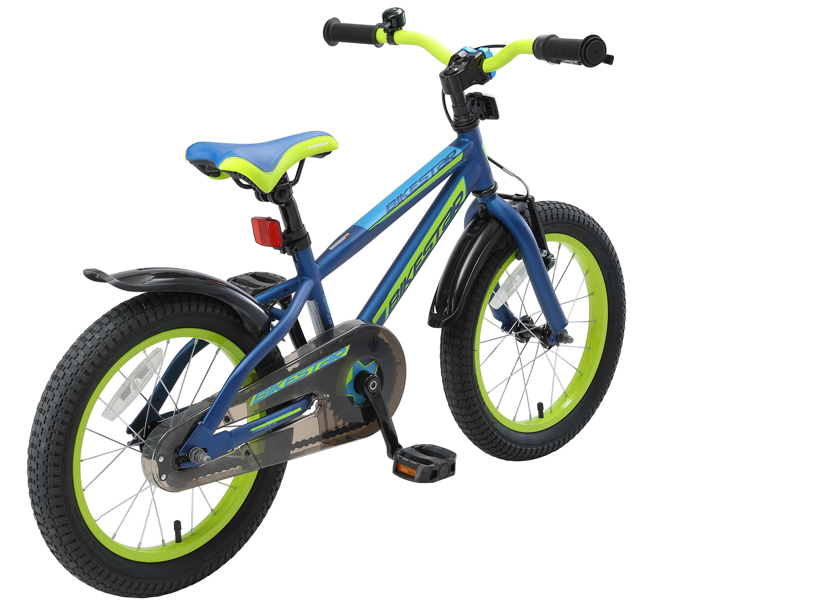 Bikestar kinderfiets Urban Jungle 16 inch blauw/groen - Afbeelding 3