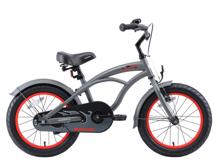 Bikestar Cruiser 16 inch grijs