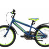 Bikestar Urban Jungle 18 inch blauw groen