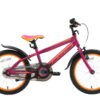 Bikestar Urban Junglekinderfiets 18 inch paars oranje