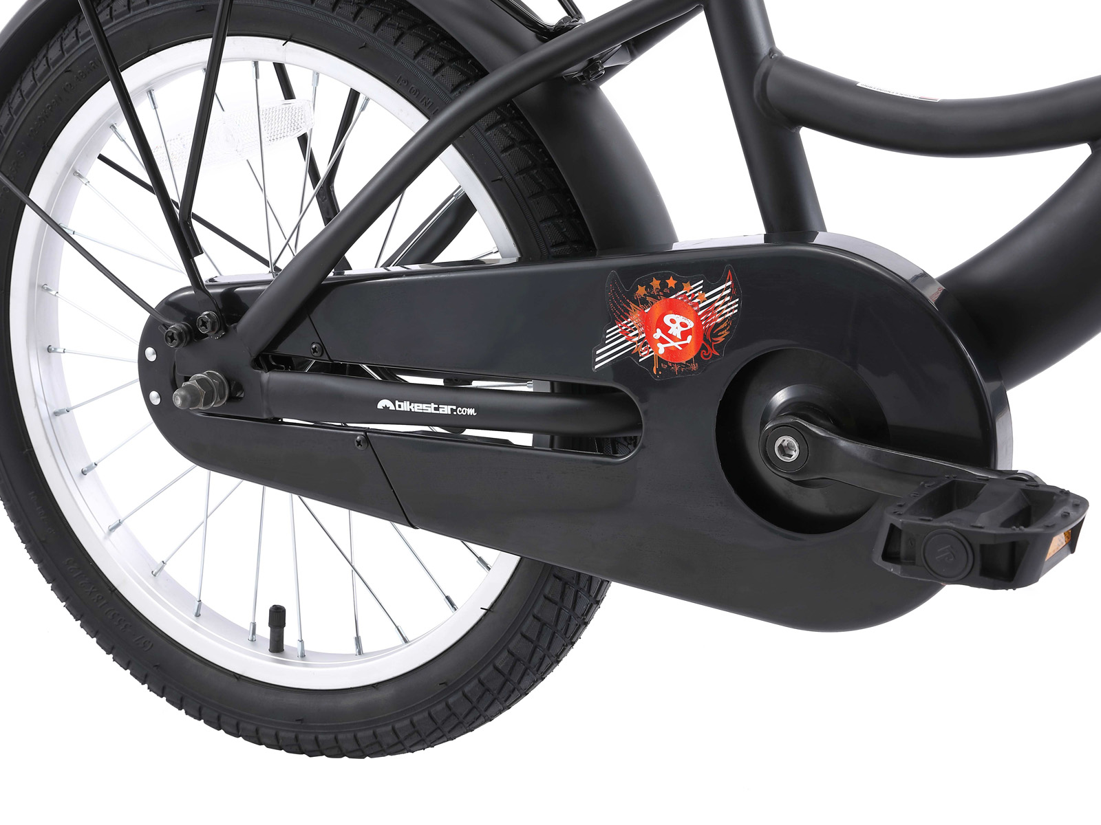 Bikestar kinderfiets Classic 18 inch zwart - Afbeelding 4