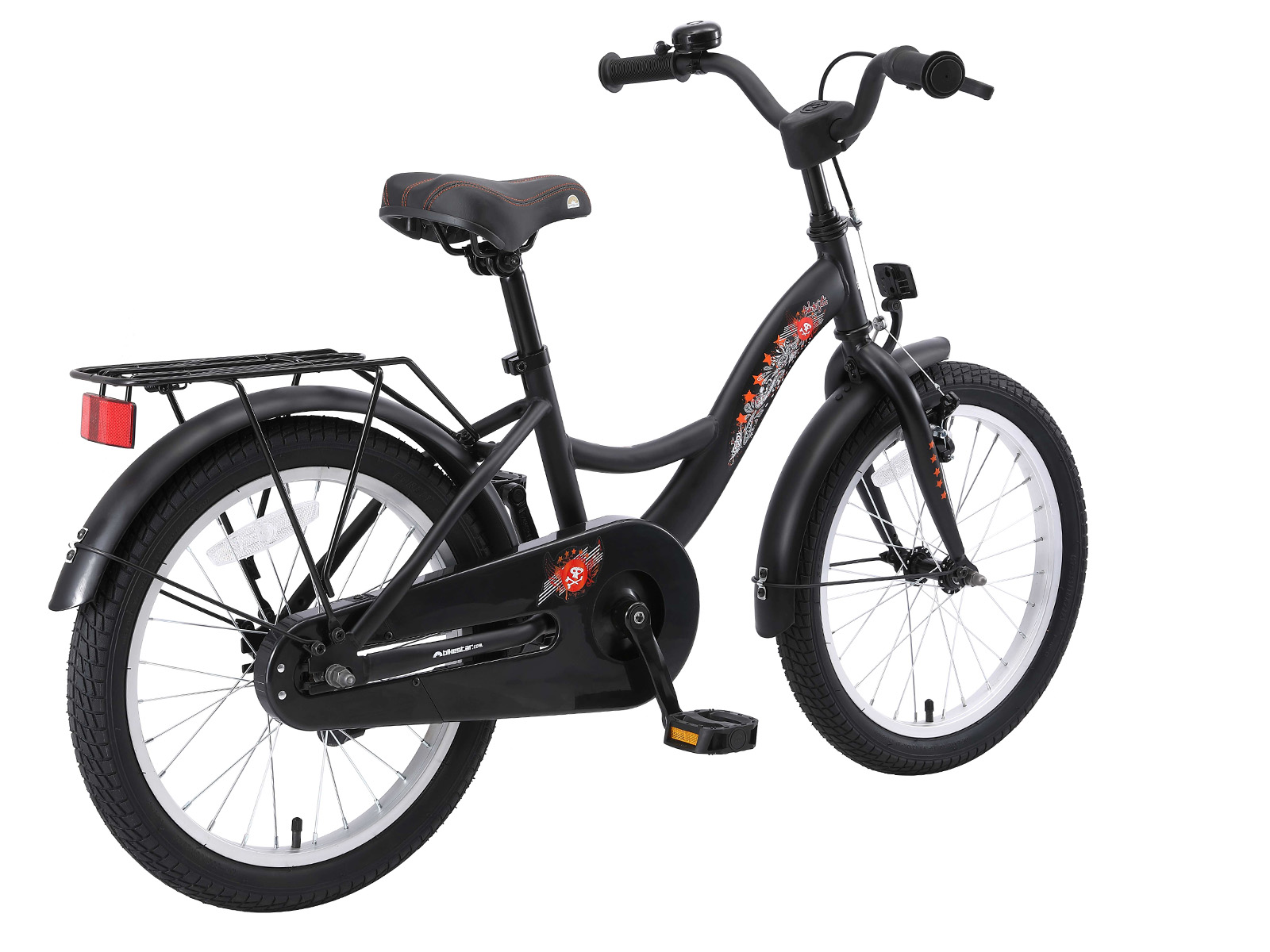 Bikestar kinderfiets Classic 18 inch zwart - Afbeelding 3