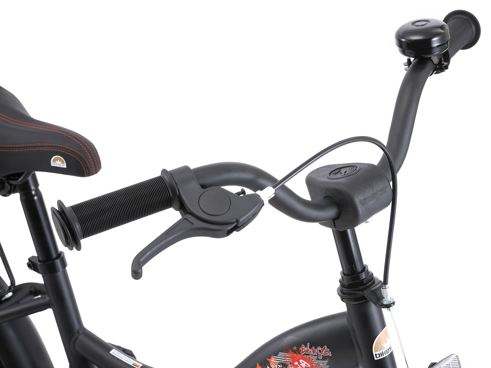 Bikestar kinderfiets Classic 18 inch zwart - Afbeelding 5