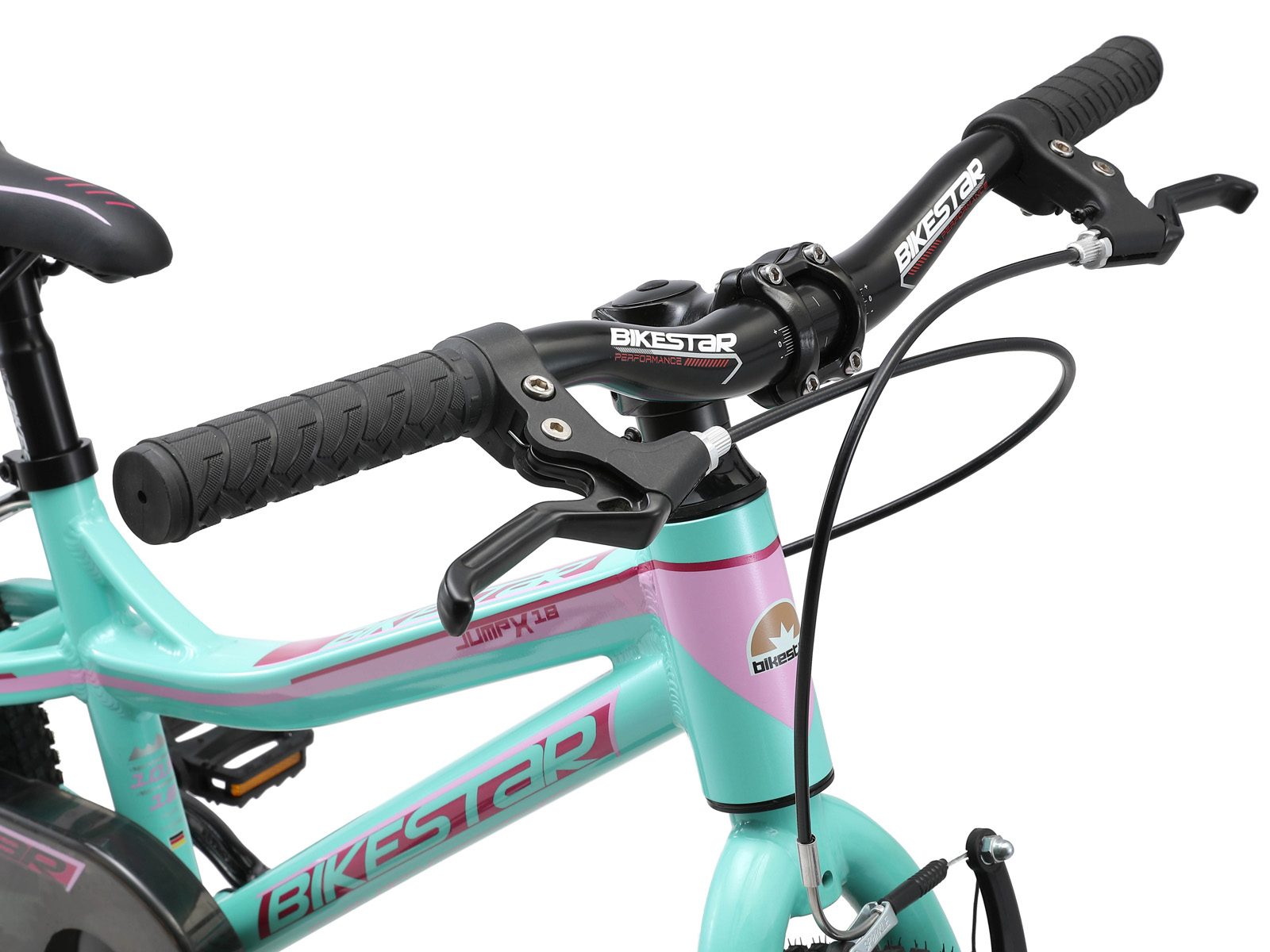 Bikestar kinderfiets Mountainbike alu 18 inch mintgroen - Afbeelding 5