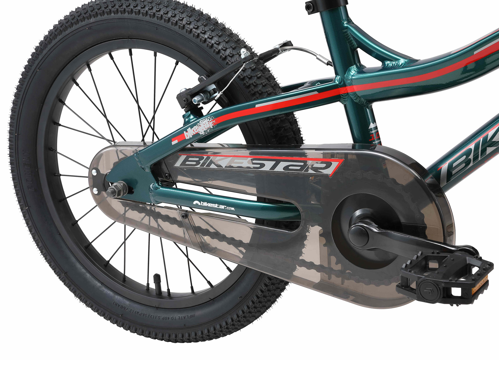 Bikestar kinderfiets Mountainbike alu 18 inch groen - Afbeelding 4