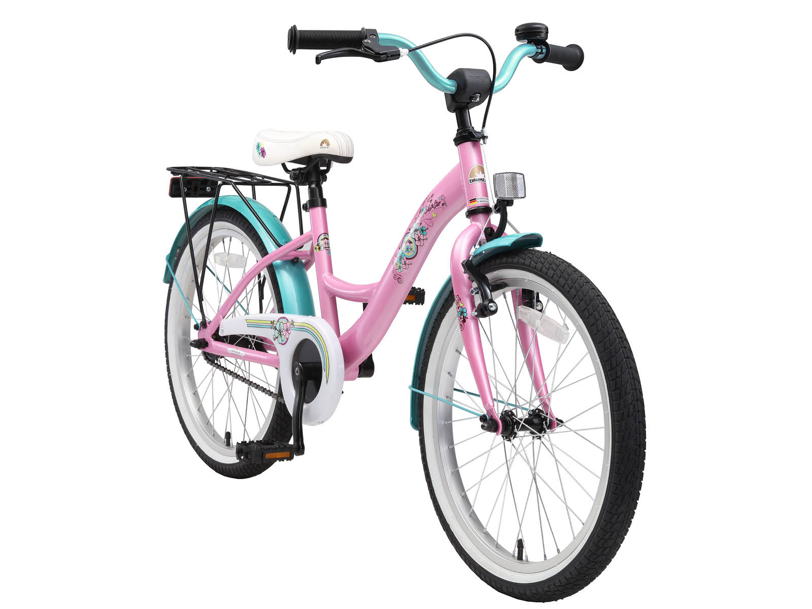 Bikestar kinderfiets Classic 20 inch roze - Afbeelding 2