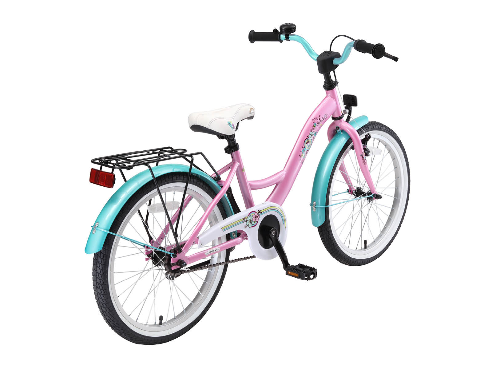 Bikestar kinderfiets Classic 20 inch roze - Afbeelding 3