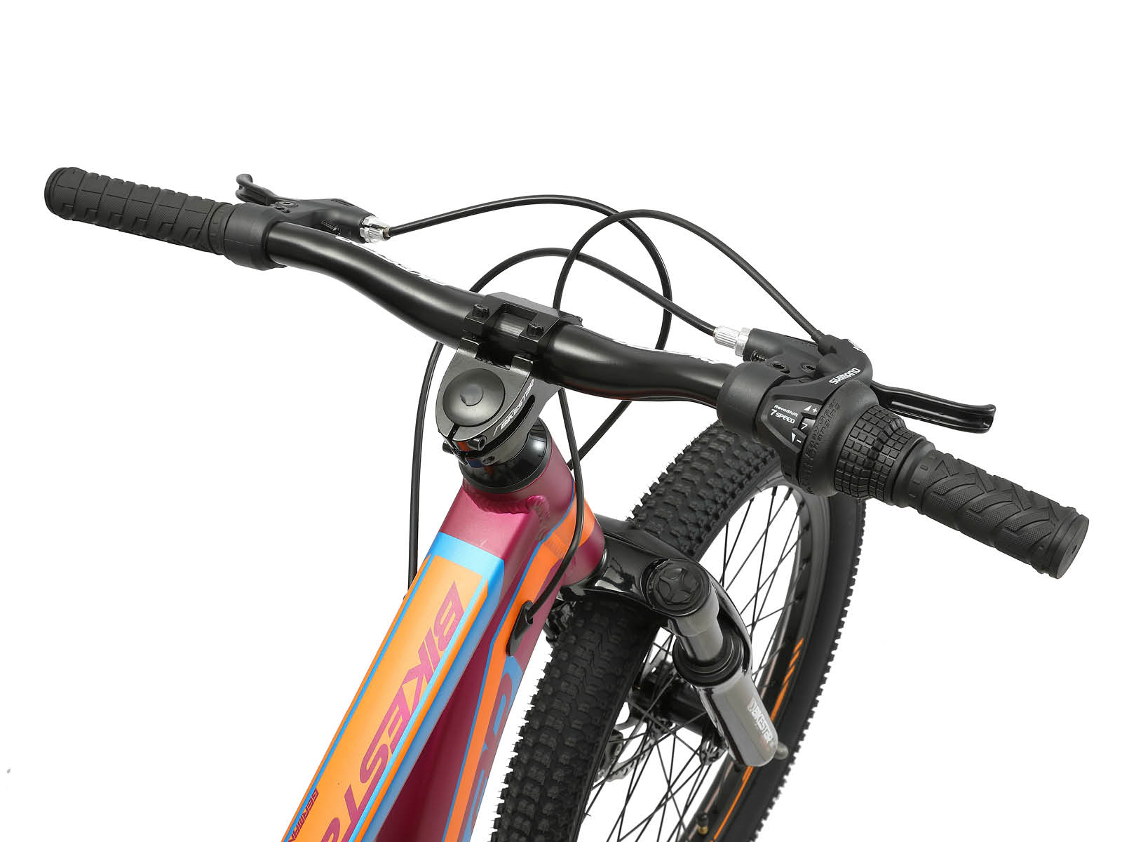 Bikestar kinderfiets MTB Sport 7speed 20inch paars/oranje - Afbeelding 5