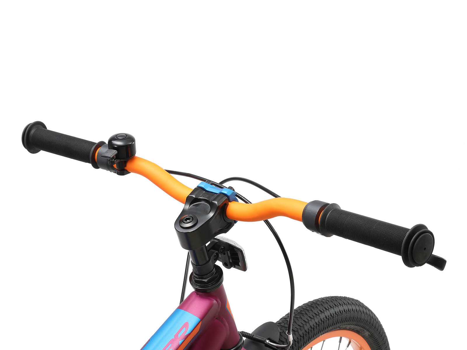 Bikestar kinderfiets Urban Jungle 24 inch paars/oranje - Afbeelding 5