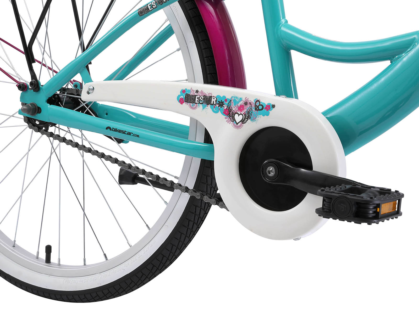 Bikestar kinderfiets Classic 24 inch mintgroen - Afbeelding 4