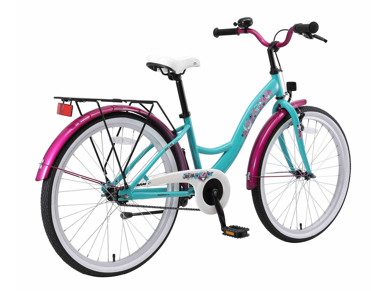 Bikestar kinderfiets Classic 24 inch mintgroen - Afbeelding 3