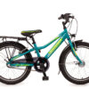 Bachtenkirch kinderfiets 20 inch aluminium turquoise