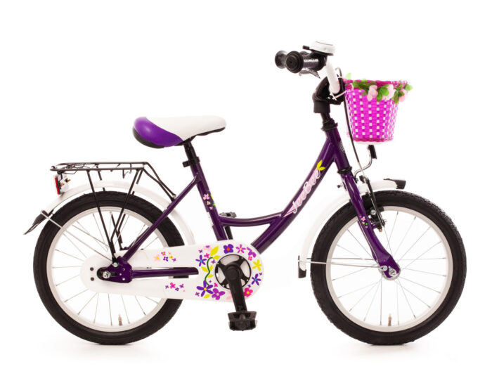 Bachtenkirch kinderfiets Jee Bee 16 inch lila