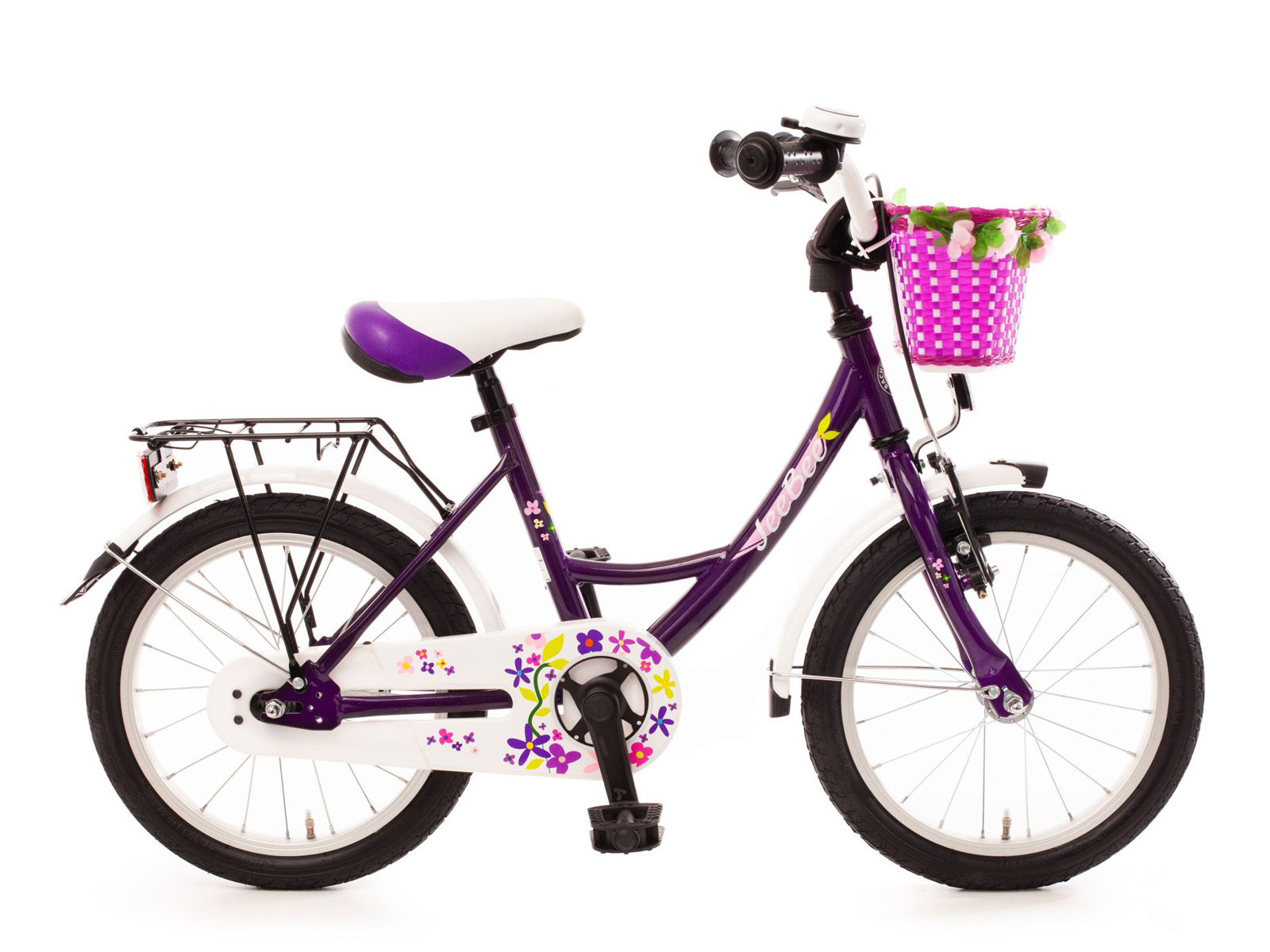 Bachtenkirch kinderfiets Jee Bee 16 inch lila