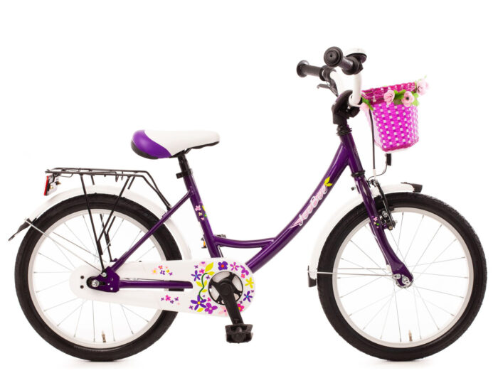 Bachtenkirch kinderfiets Jee Bee 18 inch lila