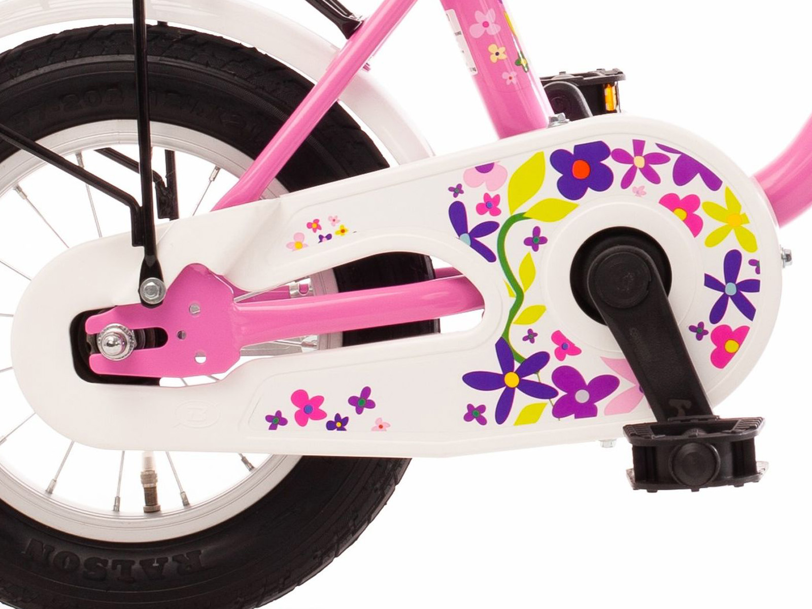 Bachtenkirch kinderfiets Jee Bee 12 inch roze - Afbeelding 2