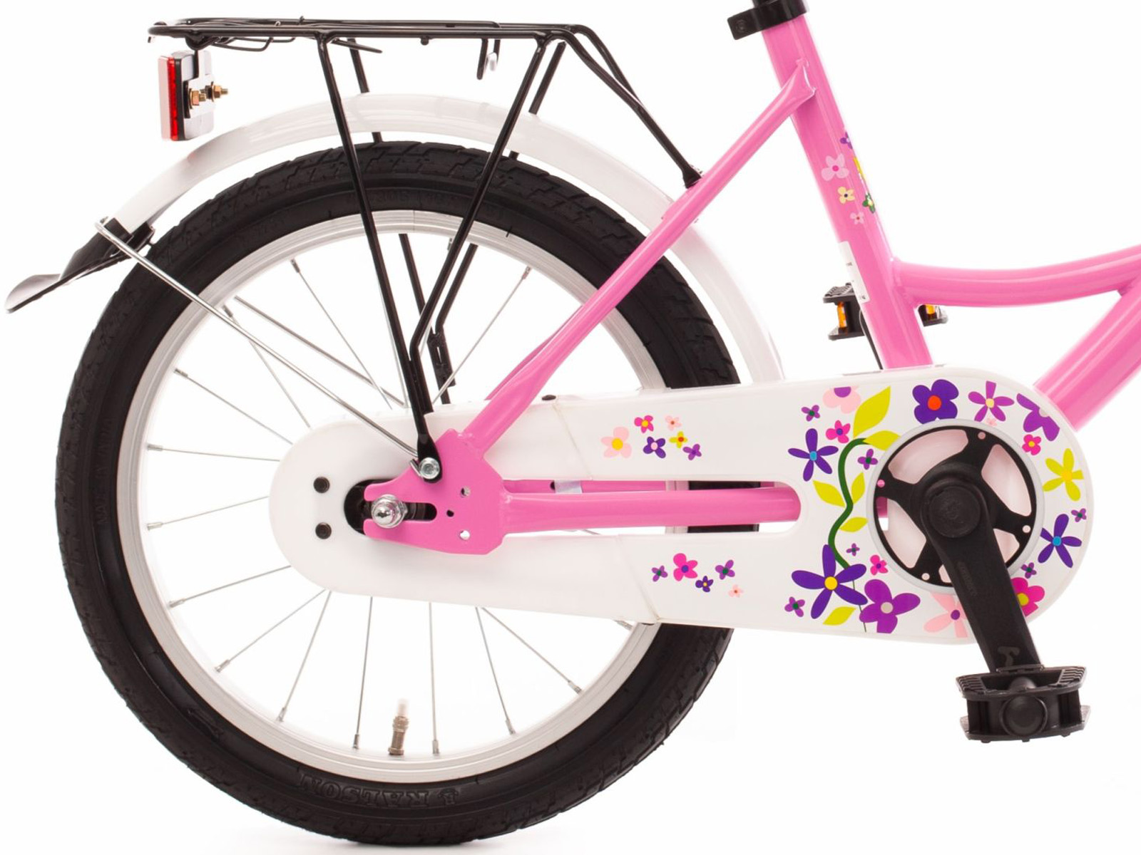 Bachtenkirch kinderfiets Jee Bee 18 inch roze - Afbeelding 3