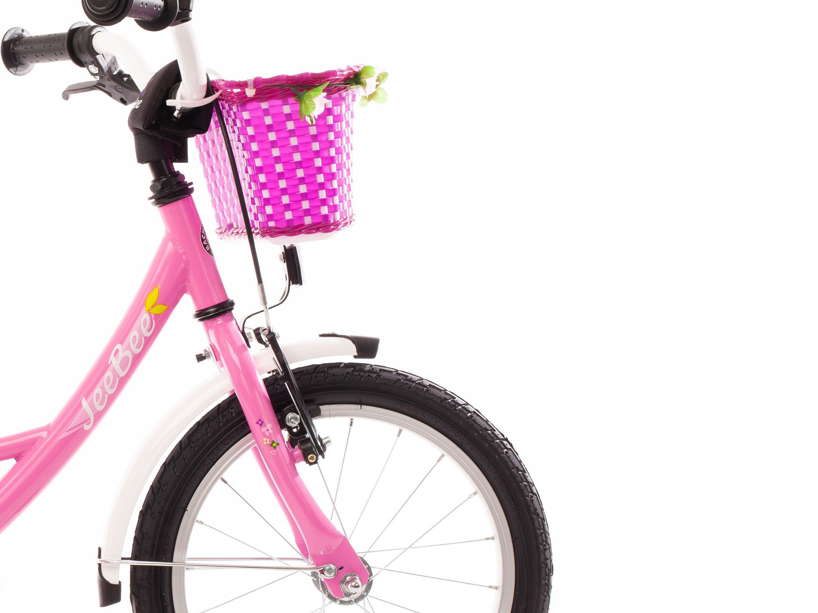 Bachtenkirch kinderfiets Jee Bee 18 inch roze - Afbeelding 2