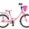 Bachtenkirch kinderfiets Jee Bee 18 inch roze