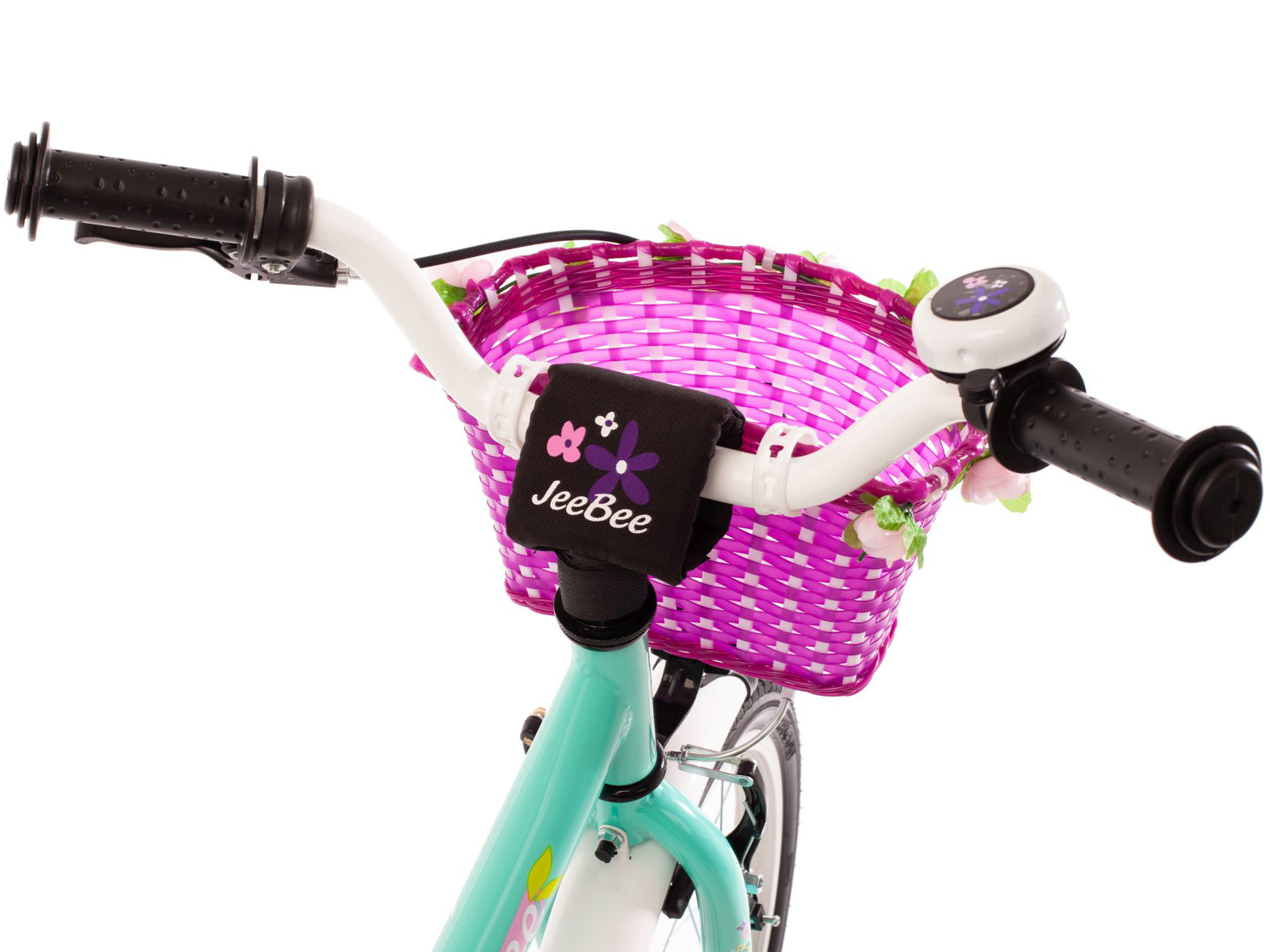 Bachtenkirch kinderfiets Jee Bee 12 inch turquoise - Afbeelding 3