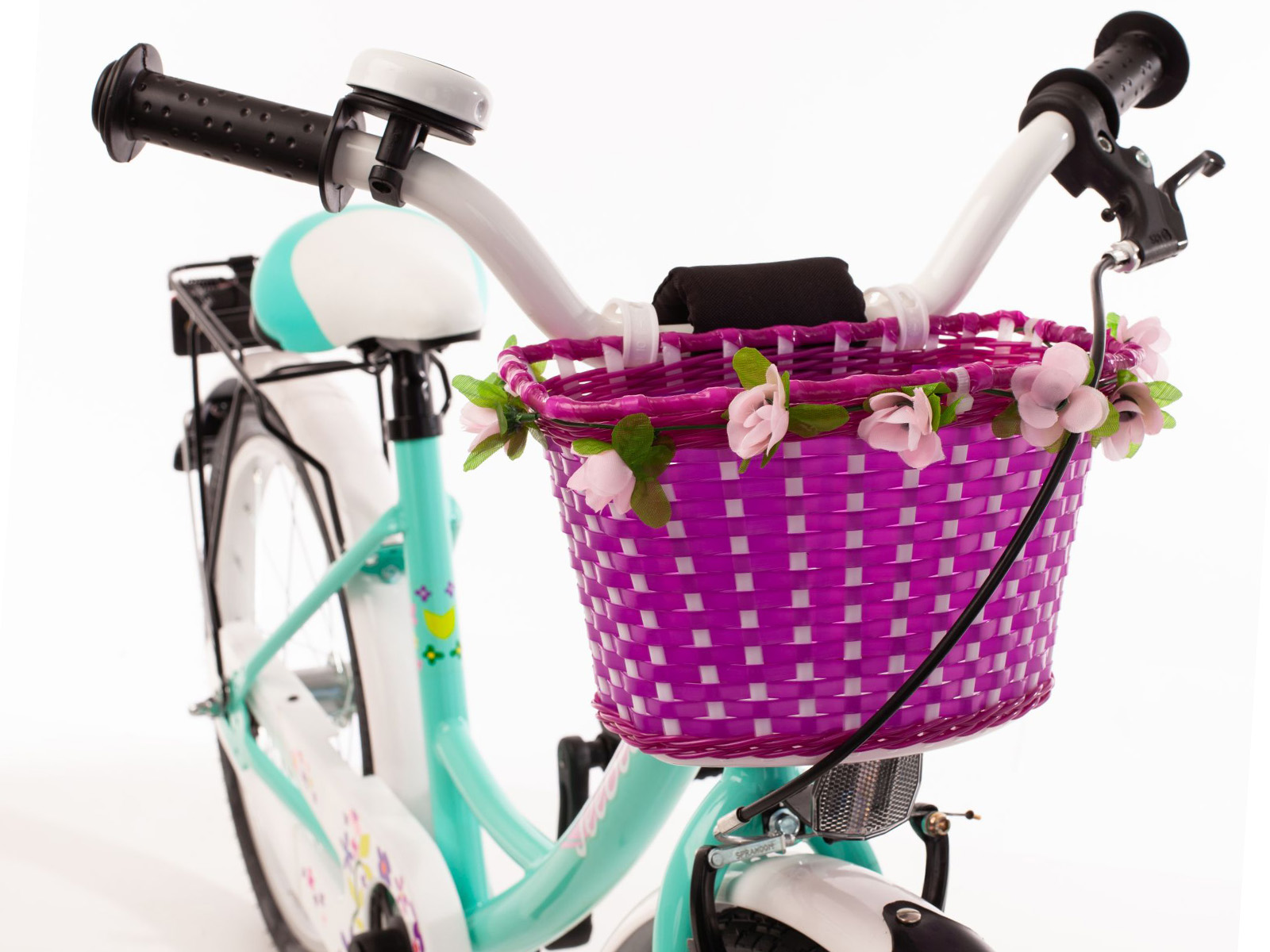 Bachtenkirch kinderfiets Jee Bee 12 inch turquoise - Afbeelding 4