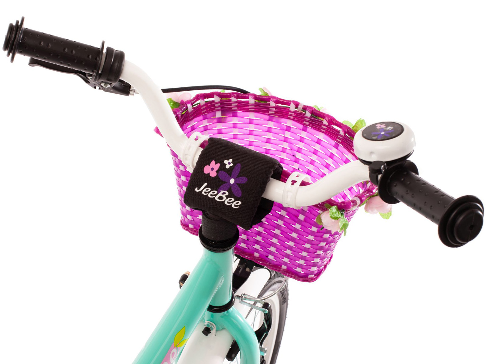 Bachtenkirch kinderfiets Jee Bee 16 inch turquoise - Afbeelding 4