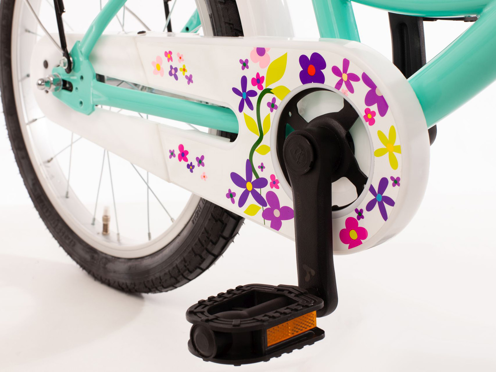 Bachtenkirch kinderfiets Jee Bee 16 inch turquoise - Afbeelding 3