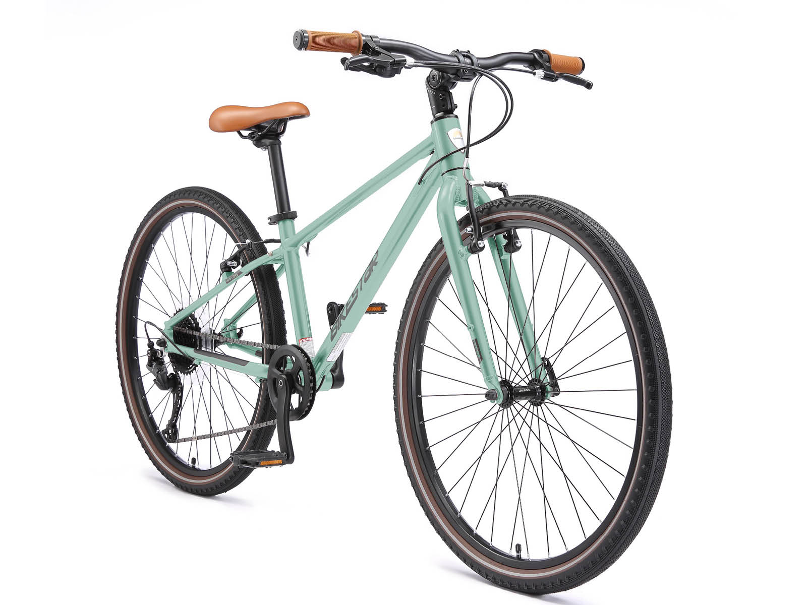 Bikestar lichtgewicht fiets 26 inch 9 speed groen - Afbeelding 2