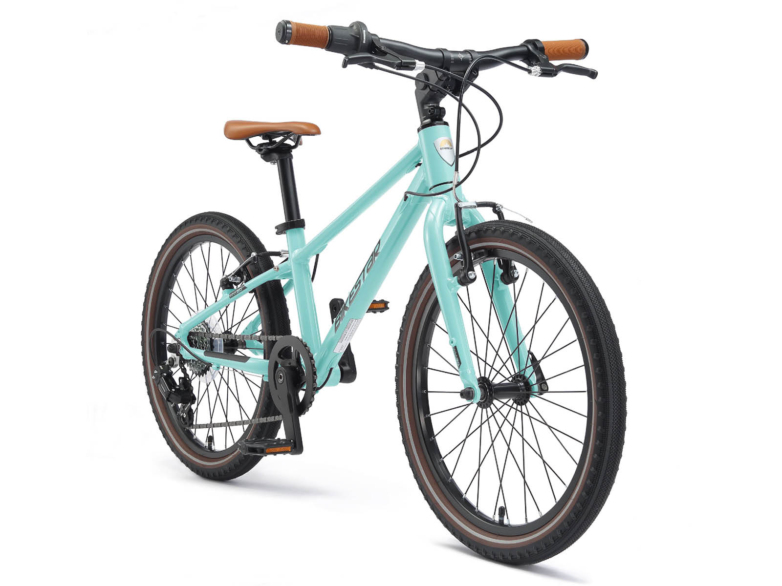 Bikestar kinderfiets lichtgewicht 20 inch 7 speed mintgroen - Afbeelding 2