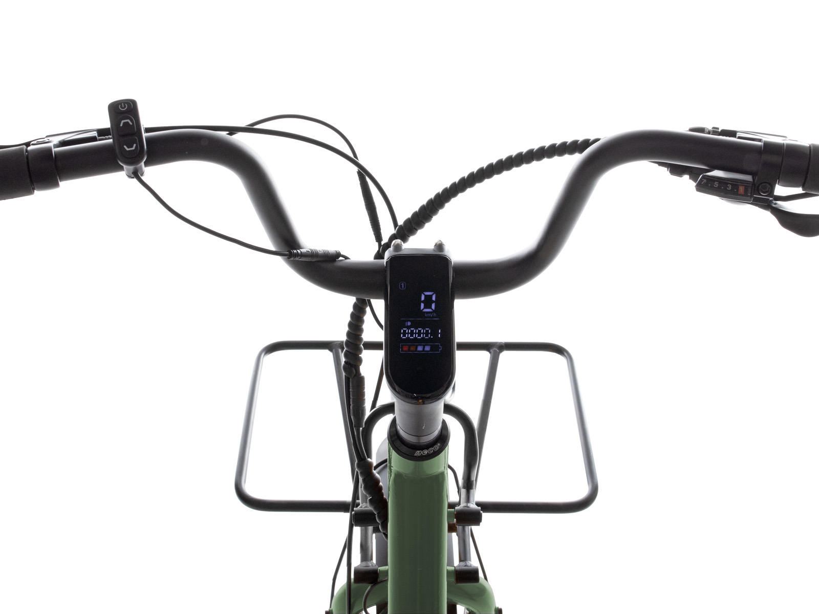 Uco Mid elektrische transportfiets city alu groen - Afbeelding 5